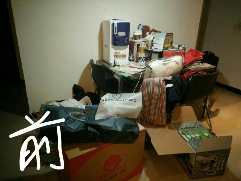 silver收納設計師 - 台中北屯區&mdash;餐廳收納前