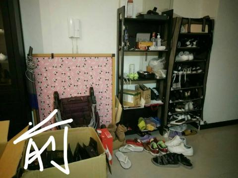 silver收納設計師 - 台中北屯區&mdash;玄關收納前