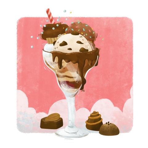 Peiju Chan - 甜點插畫