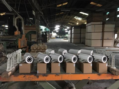 悍發科技顧問社 - 工廠新裝設1080P攝影機