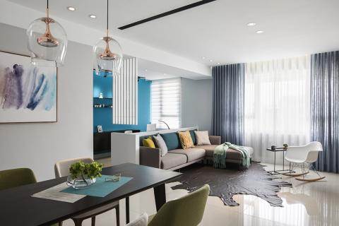 Ｗ Design - 小宅變豪宅
文心路中清路捷運宅： 客戶住台北，因著台中怡人的氣候而買了一間房子，擔憂找不熟悉的台中設計公司會有問題。看了我們的作品，並且跟我們用電話聯繫幾次後，發現我們非常快速地抓到他的需求，並且用2D或3D圖細膩的討論每個小細節，最後，我們用了她最愛的顏色，完成了她台中的家，真的很開心。
