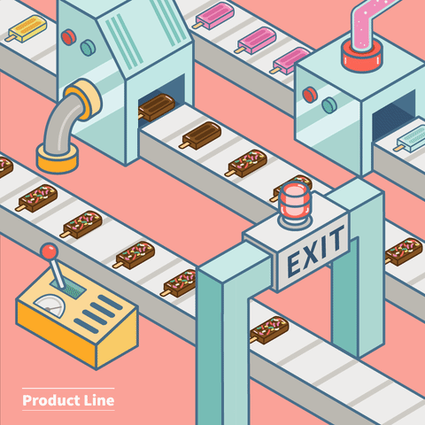 手心溫度 - Loop動態設計/  Ice Lolly Line 