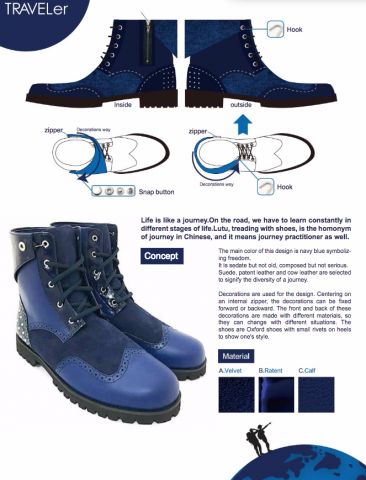 SenseMix Design Studio (SM設計工作室) - 2017鞋樣設計競賽季軍