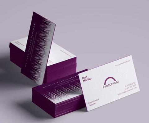 Jojo Studio - 美國舞台視覺設計公司名片設計