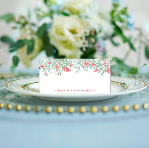 lovelylovely - 桌卡設計