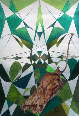 張芷蓁 - 色鉛筆 8開