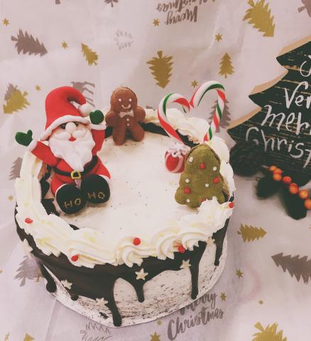 Ellie Hsiao - 聖誕節翻糖蛋糕