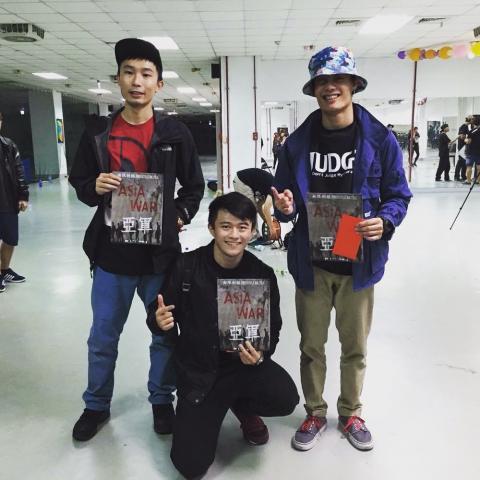 Orion - 台中亞洲大學
Asia War 團隊團亞軍