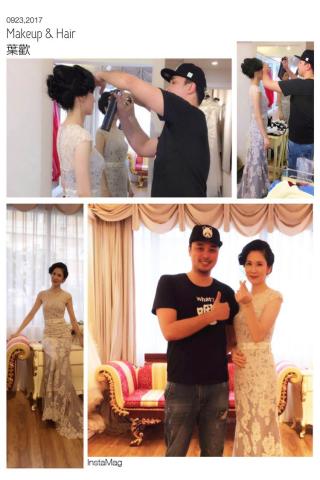 PANDA Makeup Studio - 台灣影視明星  藝人葉歡等  特約造型師