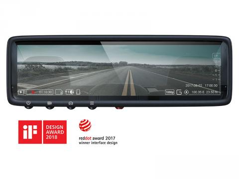 AMADA Design - 電子後視鏡UX/UI設計。榮獲iF Design Award 2018 和 Red Dot Award: Communication Design 2017