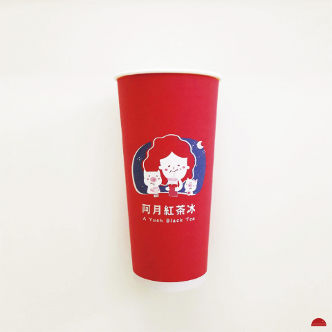 WANder 我的 - 阿月紅茶冰 飲料杯身