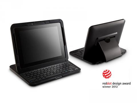 AMADA Design - iPad 2 配件鍵盤設計。榮獲Red Dot Award: Product Design 2012  