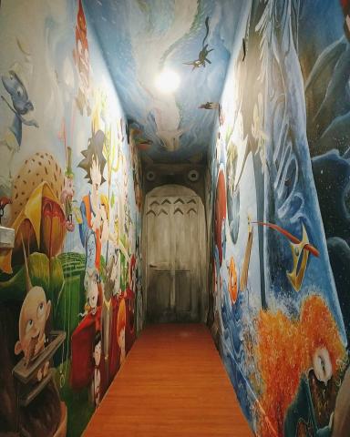 橙 - 壁畫 橙 - 壁畫