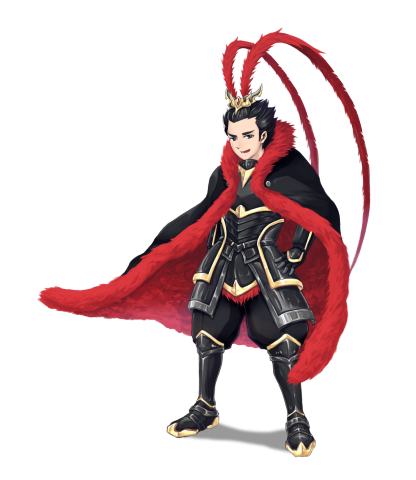 菜頭王 - 角色設計_文豪呂布 菜頭王 - 角色設計_文豪呂布