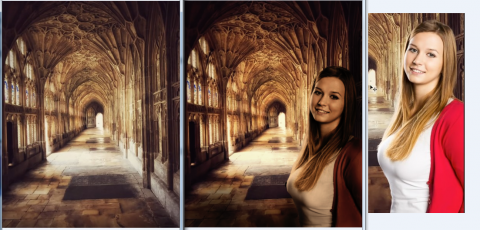 KK先生 - 人物背景合成，調合顏色