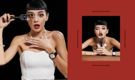 Pensee Integrated Marketing - 手錶結合KOL 形象企劃拍攝