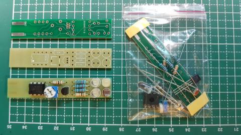 九重葛創客工作室 - 客製-感光小夜燈焊接教材