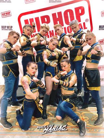 蔡翔育(老大) - 代表台灣前往美國參加國際街舞錦標賽HHI