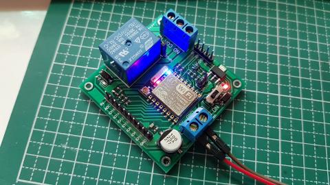 九重葛創客工作室 - 客製-WIFI繼電器控制板