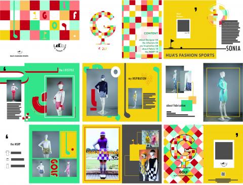 YUKI .design - 女裝運動服飾品牌型錄、BANNER設計