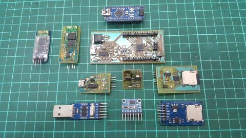九重葛創客工作室 - 電路原理圖手洗板驗證