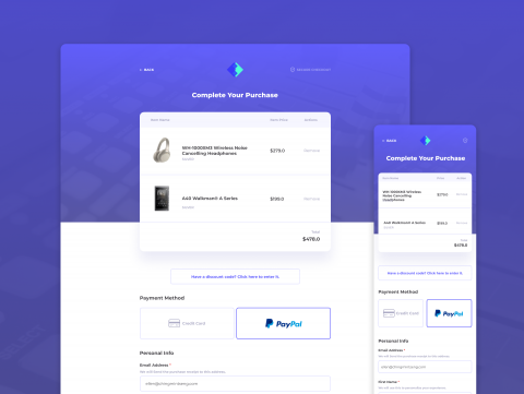 CT UI&UX Design - Checkout page Design