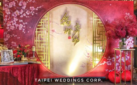 Janel - 婚禮背版設計