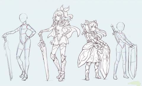 徐瑋翎 - 角色造型設計