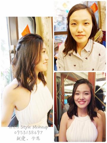 就愛子恩x髮妝造型x半永久紋繡x花藝飾品手作 - 