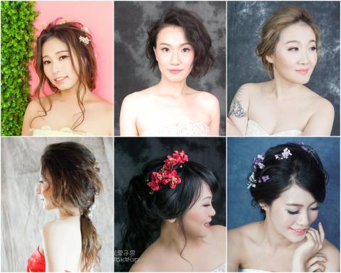 就愛子恩x髮妝造型x半永久紋繡x花藝飾品手作 - 