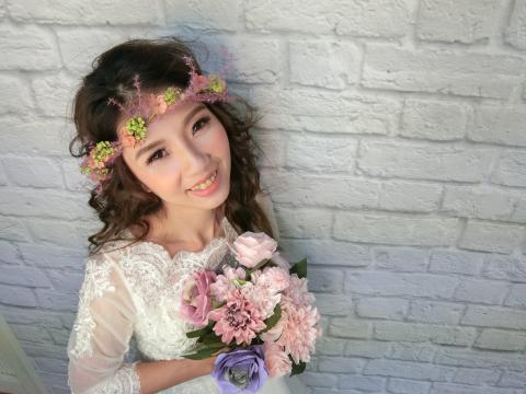 就愛子恩x髮妝造型x半永久紋繡x花藝飾品手作 - 