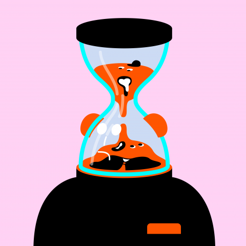 張皓珽 - 主題：變老
#創作
#電腦繪圖