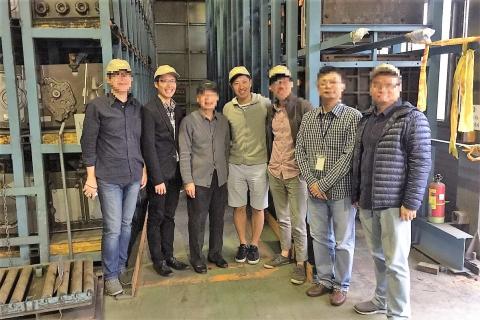 林宣宇　ロイドリン - 偕同日方建築專家進行專業工廠參觀