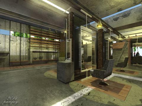 J空間設計工作室 - 商業空間3D設計圖繪製提案