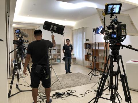 Amy Lim - 攝影棚拍攝微電影