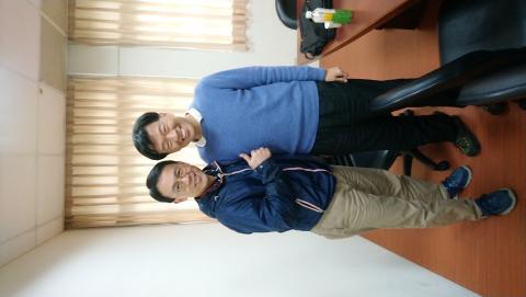 提供刮痧圖解服務的專家陳衍文