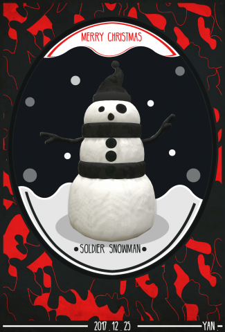 顏國仲 - 聖誕卡片設計