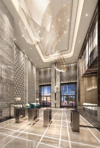 Deer-Interiors Design - 建案入口大堂
面積: 300米平方
風格: 現代奢華