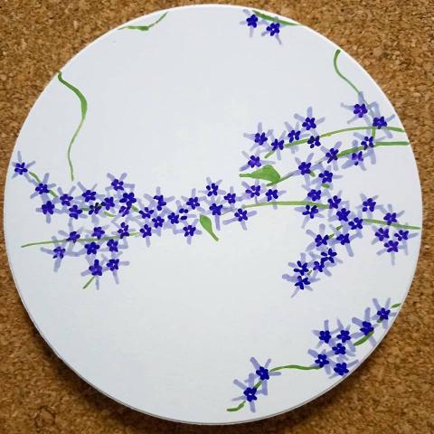 文藝花園 Kunst Gartrn - 手繪杯墊