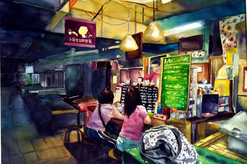 何馥蓉 - 水彩畫