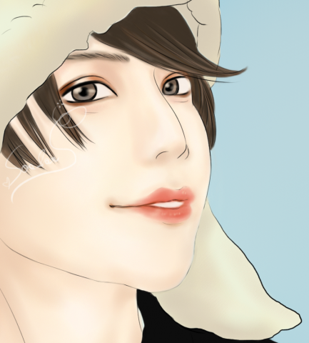 皮皮藝術－雪雪 - 目前正在繪製中的圖