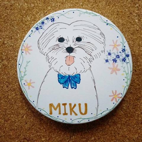 文藝花園 Kunst Gartrn - 客製化手繪吸水杯墊