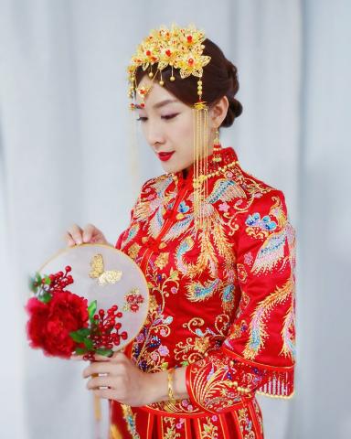 台北新秘鈺婷 - 中式新娘造型