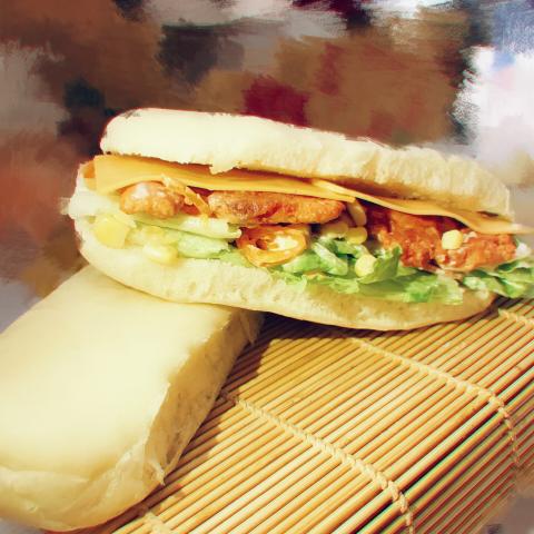 宇騰食品 - 韓式辣雞帕尼尼