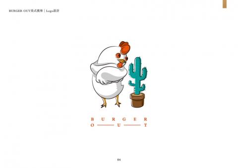 黃培恒 BensonHuang - 台北美式漢堡｜Logo設計