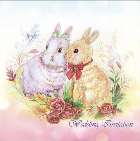 MissHsin23/欣小姐 - 插畫/喜帖
創作媒材:水彩