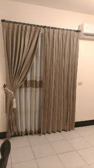 柏森窗簾家飾 - 1布1紗窗簾+藝術軌道