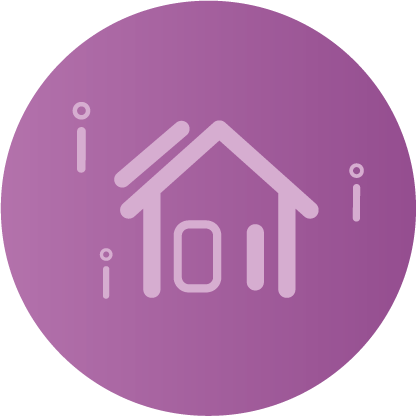 洛米創藝設計工作坊 - ICON設計：商業空間。空間就以房屋來延伸製作，極簡的線條就能簡單表達。