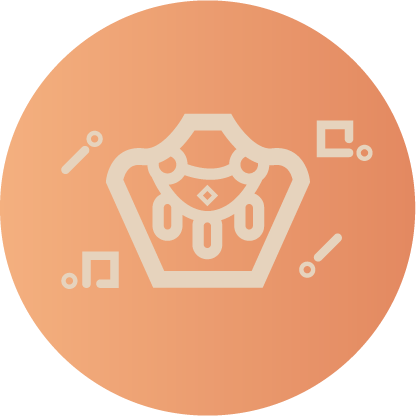 洛米創藝設計工作坊 - ICON設計：產品精工。精工大多是配件與襯物，理念是展示的墜物商品。