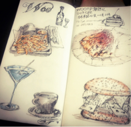 《Mr.D原創手繪》 - 食物臨摹